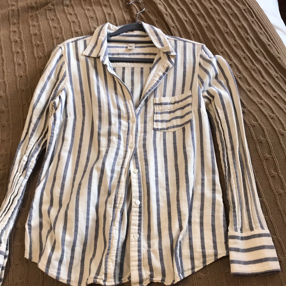 JCrew striped button down